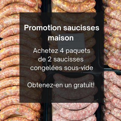 Promotion saucisses - 1