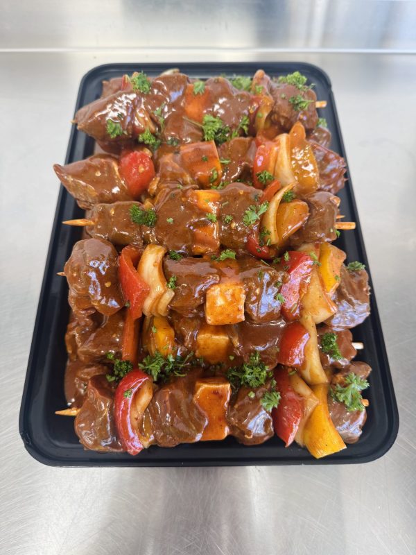 Brochette filet mignon halloumi